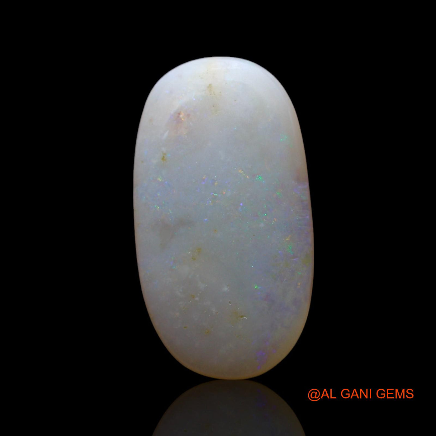 3.00 Cts Natural Australian Fire Opal Oval Cabochon Loose Gemstone For Jewelry 16x9x3 mm AF-644