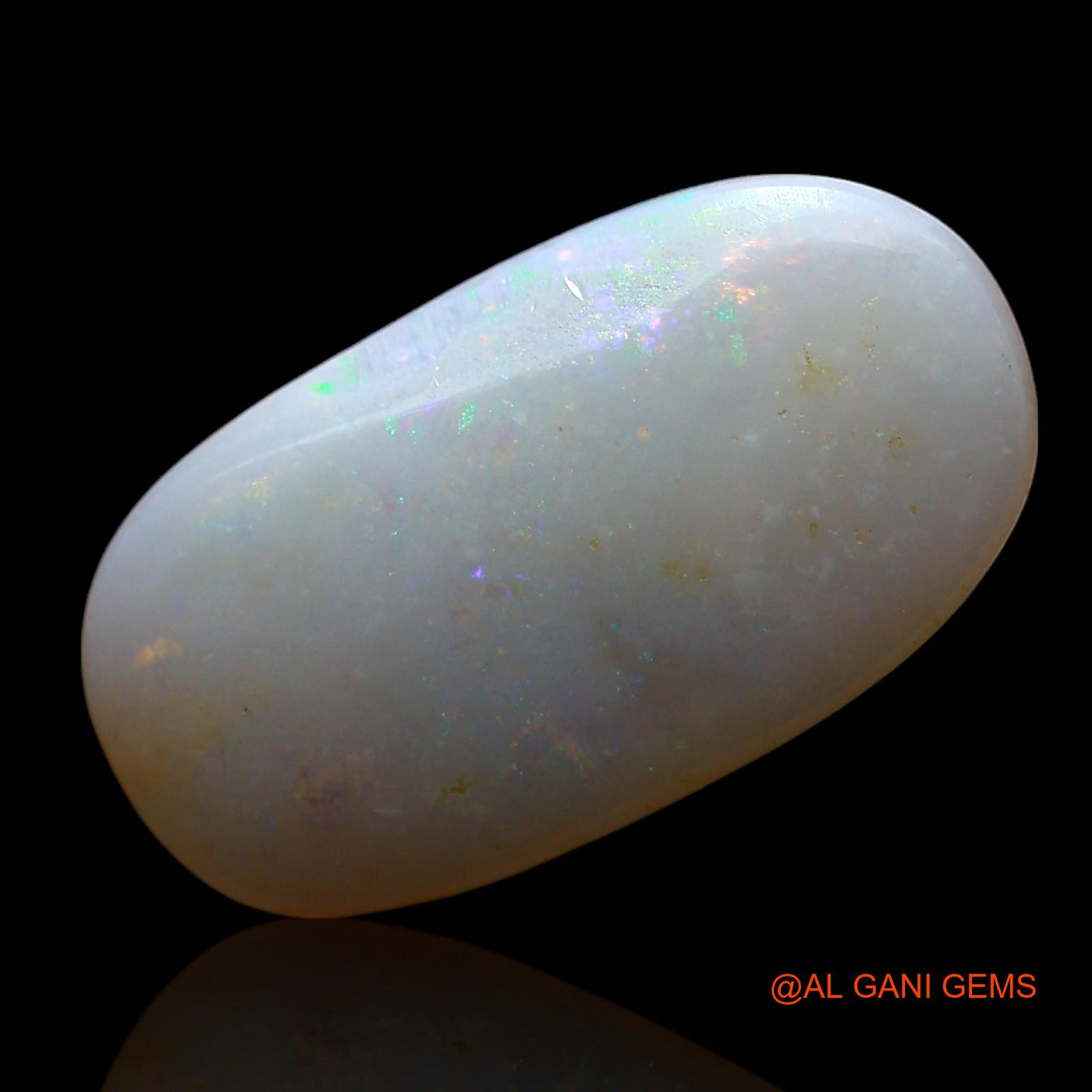 3.00 Cts Natural Australian Fire Opal Oval Cabochon Loose Gemstone For Jewelry 16x9x3 mm AF-644