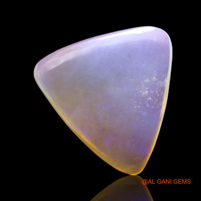 3.00 Cts Natural Australian Fire Opal Trillion Cabochon Loose Gemstone For Jewelry 14x13x2 mm AF-646