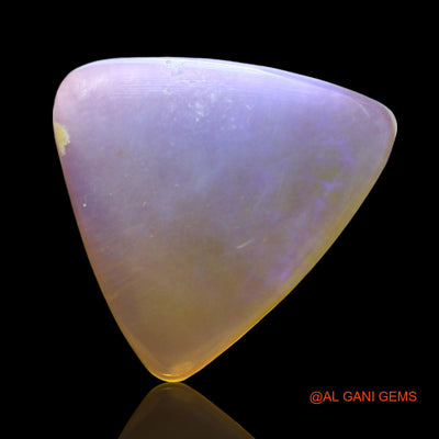 3.00 Cts Natural Australian Fire Opal Trillion Cabochon Loose Gemstone For Jewelry 14x13x2 mm AF-646