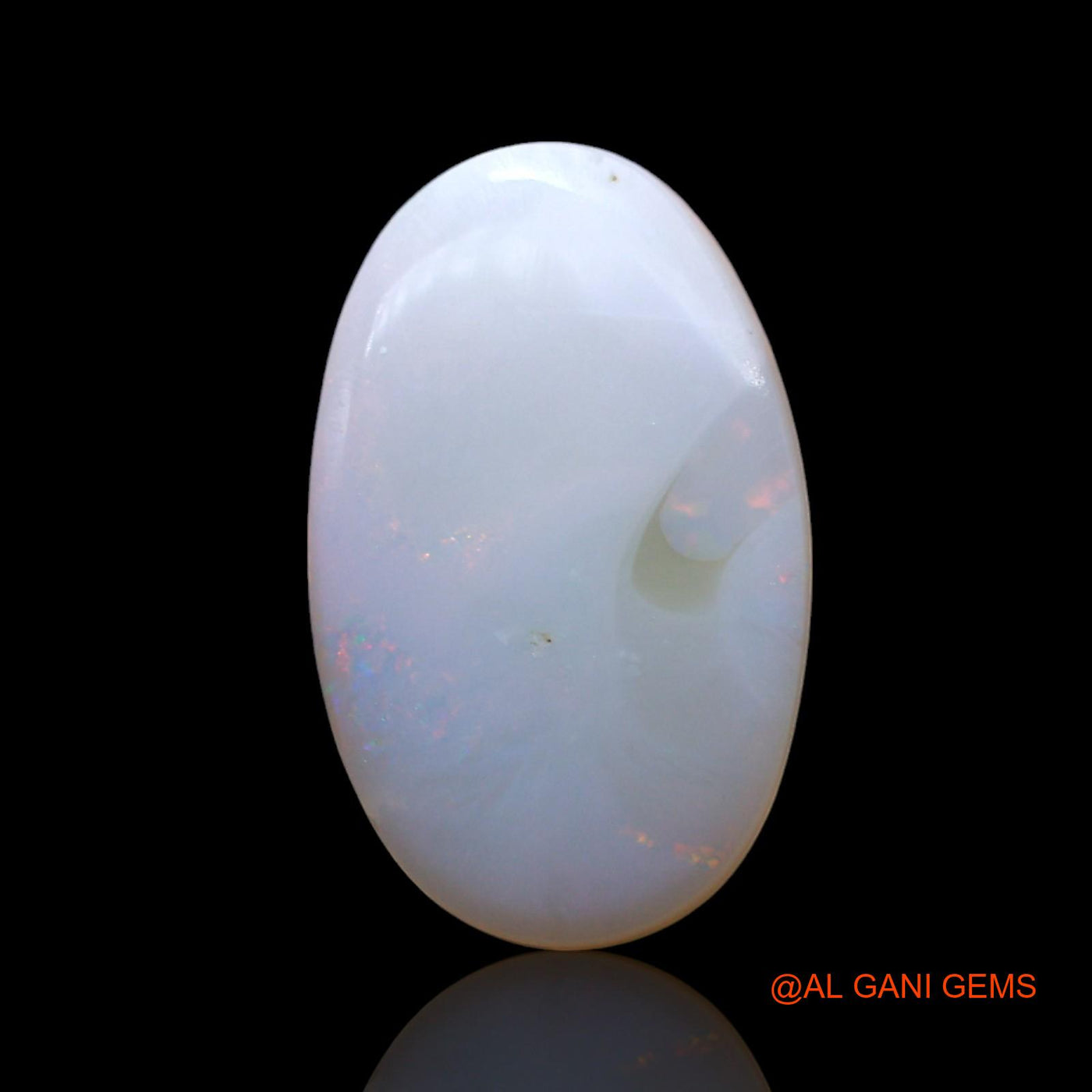 3.00 Cts Natural Australian Fire Opal Loose Gemstone Oval Cabochon 16x10x3 mm AF-647
