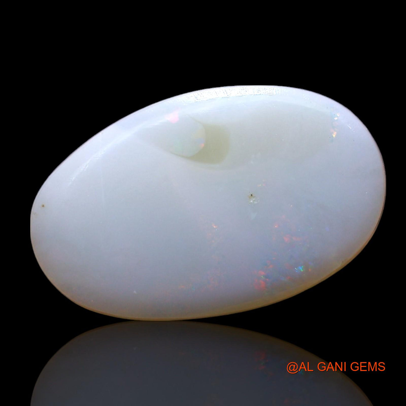 3.00 Cts Natural Australian Fire Opal Loose Gemstone Oval Cabochon 16x10x3 mm AF-647