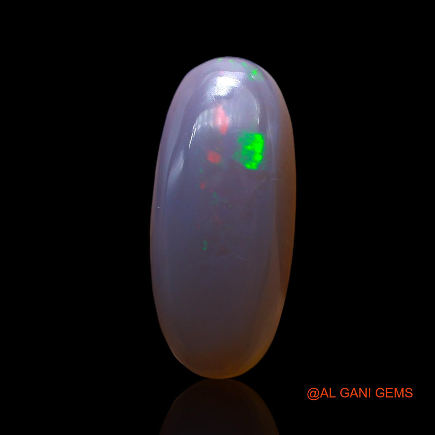 4.00 Cts Natural Australian Fire Opal Loose Gemstone Oval Cabochon 17x7x4 mm AF-648