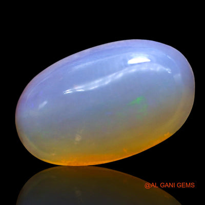 Natural Fire Opal Gemstone 5.00 Cts Loose Oval Cabochon From Australia 16x10x5 mm AF-649
