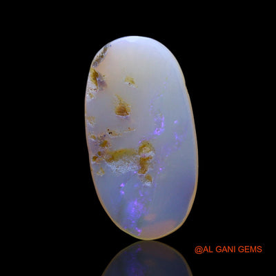 3.00 Cts Natural Australian Fire Opal Loose Gemstone Oval Cabochon 17x9x3 mm AF-651