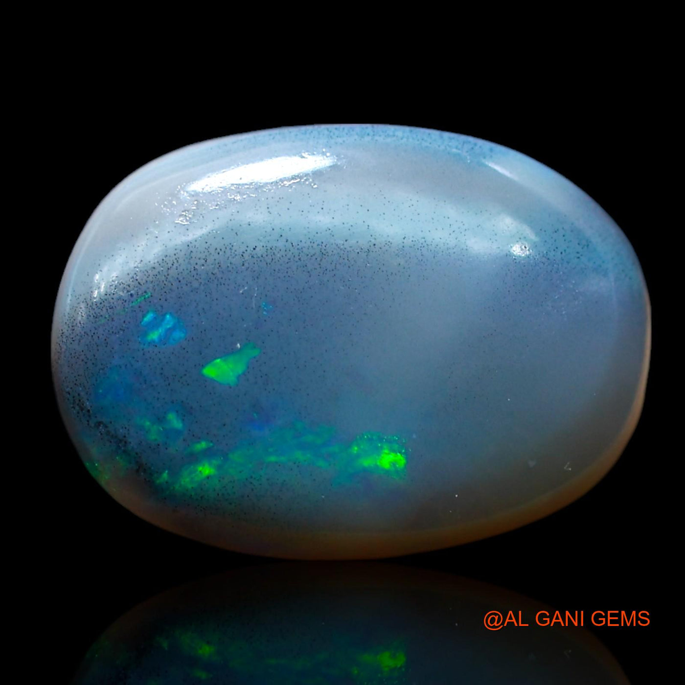5.00 Cts Natural Australian Fire Opal Loose Gemstone Oval Cabochon 15x10x5 mm AF-652