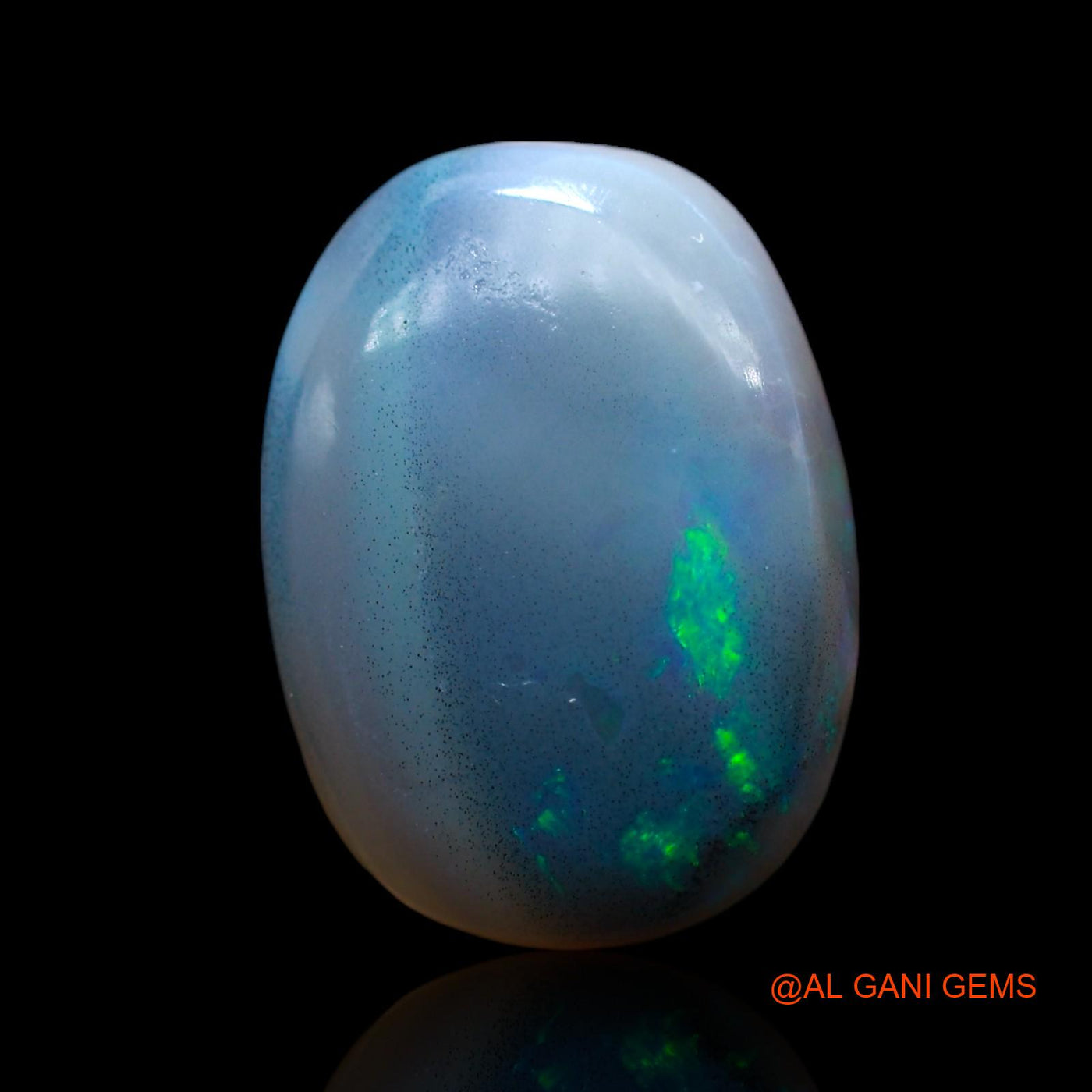 5.00 Cts Natural Australian Fire Opal Loose Gemstone Oval Cabochon 15x10x5 mm AF-652
