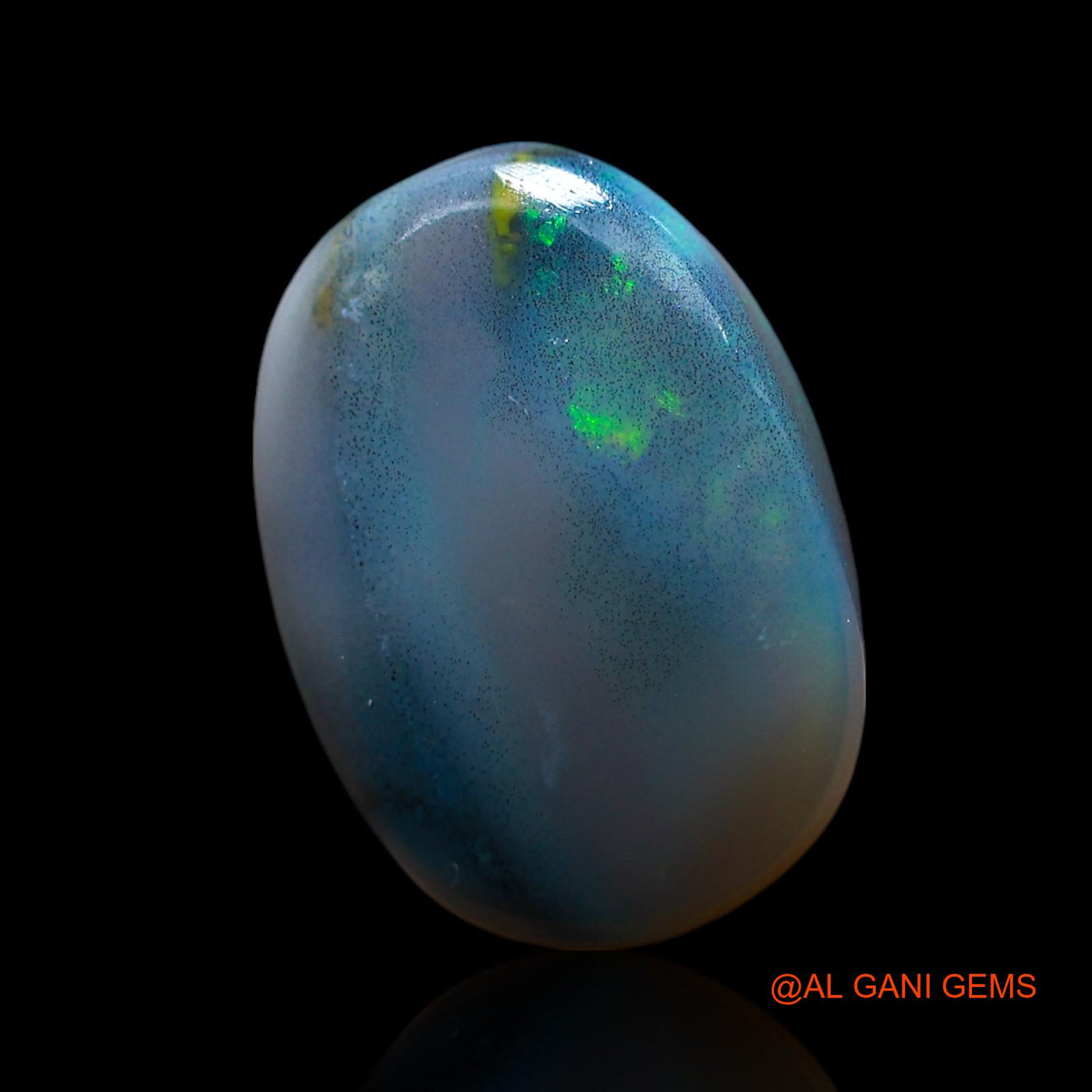 5.00 Cts Natural Australian Fire Opal Loose Gemstone Oval Cabochon 15x10x5 mm AF-652