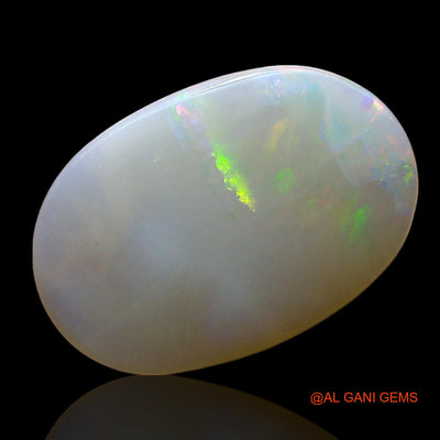 3.00 Cts Natural Australian Fire Opal Oval Cabochon Loose Gemstone For Jewelry 15x10x2 mm AF-653