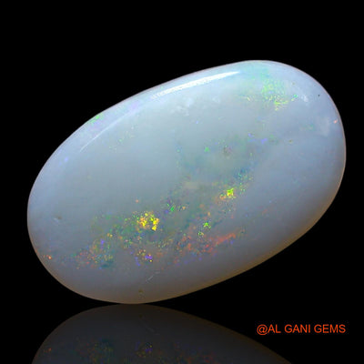2.00 Cts Natural Australian Fire Opal Loose Gemstone Oval Cabochon 15x9x3 mm AF-654