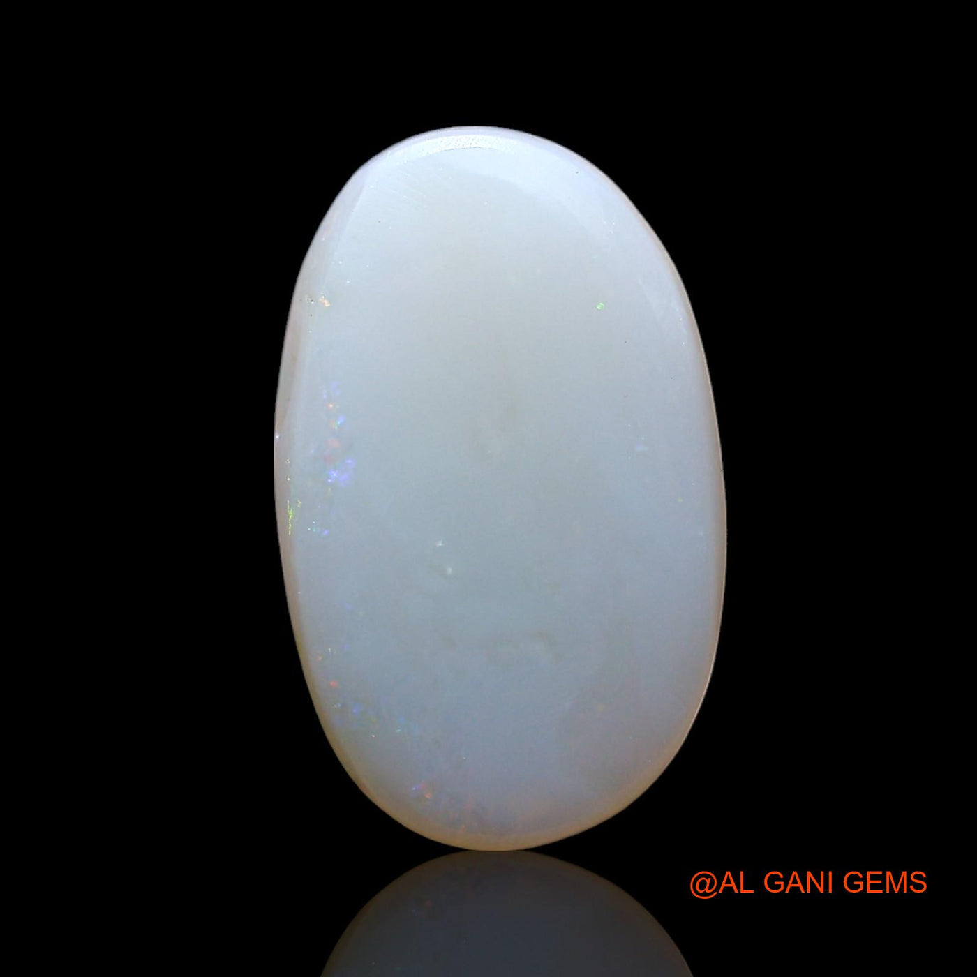 2.00 Cts Natural Australian Fire Opal Loose Gemstone Oval Cabochon 15x9x3 mm AF-654