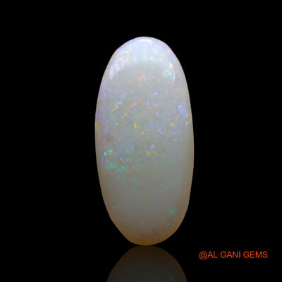 2.00 Cts Natural Australian Fire Opal Loose Gemstone Oval Cabochon 17x8x3 mm AF-656