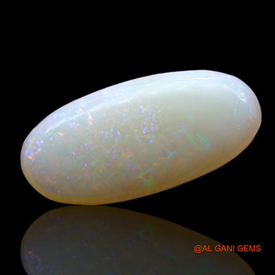 2.00 Cts Natural Australian Fire Opal Loose Gemstone Oval Cabochon 17x8x3 mm AF-656