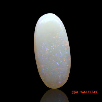 2.00 Cts Natural Australian Fire Opal Loose Gemstone Oval Cabochon 17x8x3 mm AF-656