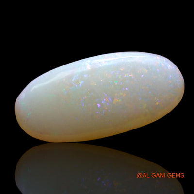 2.00 Cts Natural Australian Fire Opal Loose Gemstone Oval Cabochon 17x8x3 mm AF-656
