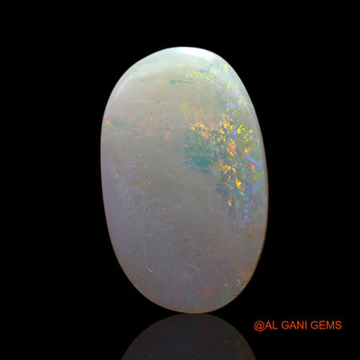 3.00 Cts Natural Australian Fire Opal Oval Cabochon Loose Gemstone For Jewelry 15x9x3 mm AF-659