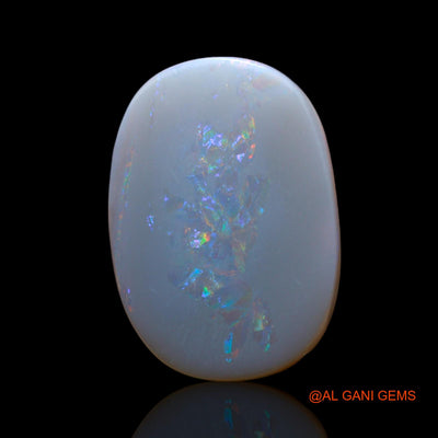 6.00 Cts Natural Australian Fire Opal Loose Gemstone Oval Cabochon 18x12x3 mm AF-65