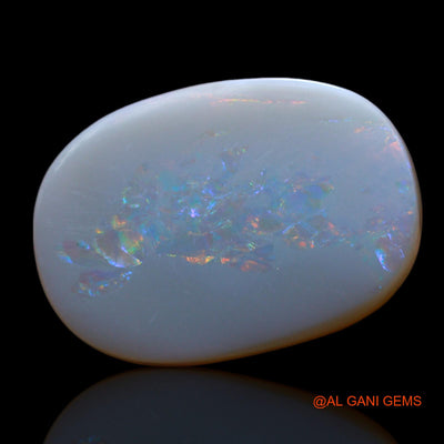 6.00 Cts Natural Australian Fire Opal Loose Gemstone Oval Cabochon 18x12x3 mm AF-65