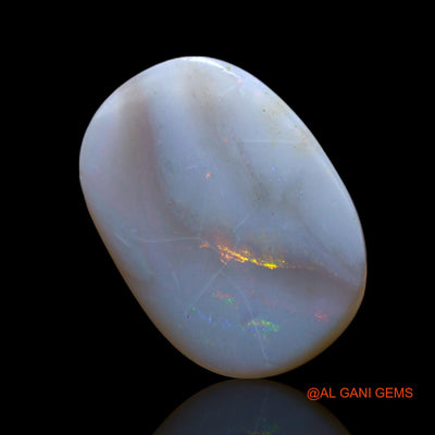 6.00 Cts Natural Australian Fire Opal Loose Gemstone Oval Cabochon 18x12x3 mm AF-65
