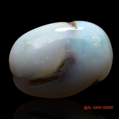 4.00 Cts Unheated Australian Fire Opal Loose Gemstone Oval Cabochon Natural 15x11x3 mm AF-661