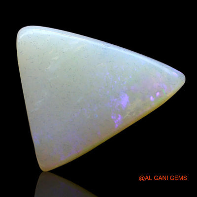 Natural Fire Opal Gemstone 5.00 Cts Loose Trillion Cabochon From Australia 13x11x5 mm AF-662