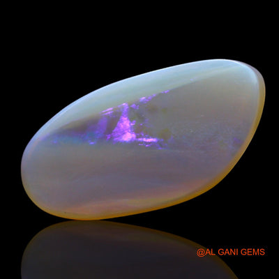 3.00 Cts Unheated Australian Fire Opal Loose Gemstone Fancy Cabochon Natural 16x8x3 mm AF-664
