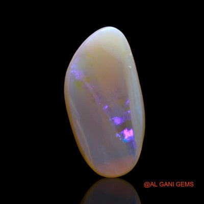 3.00 Cts Unheated Australian Fire Opal Loose Gemstone Fancy Cabochon Natural 16x8x3 mm AF-664