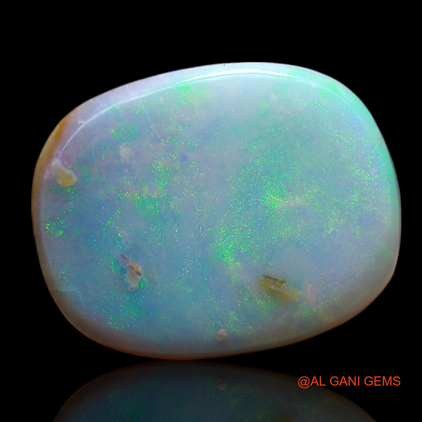 6.00 Cts Natural Australian Fire Opal Loose Gemstone Oval Cabochon 14x11x5 mm AF-665