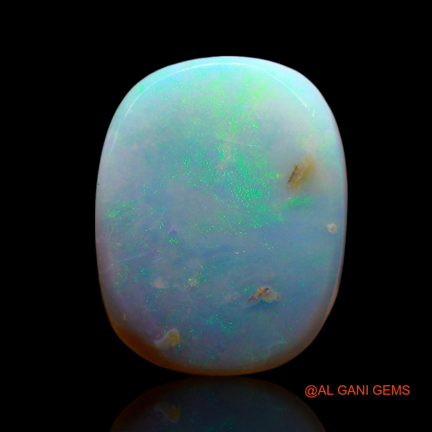 6.00 Cts Natural Australian Fire Opal Loose Gemstone Oval Cabochon 14x11x5 mm AF-665