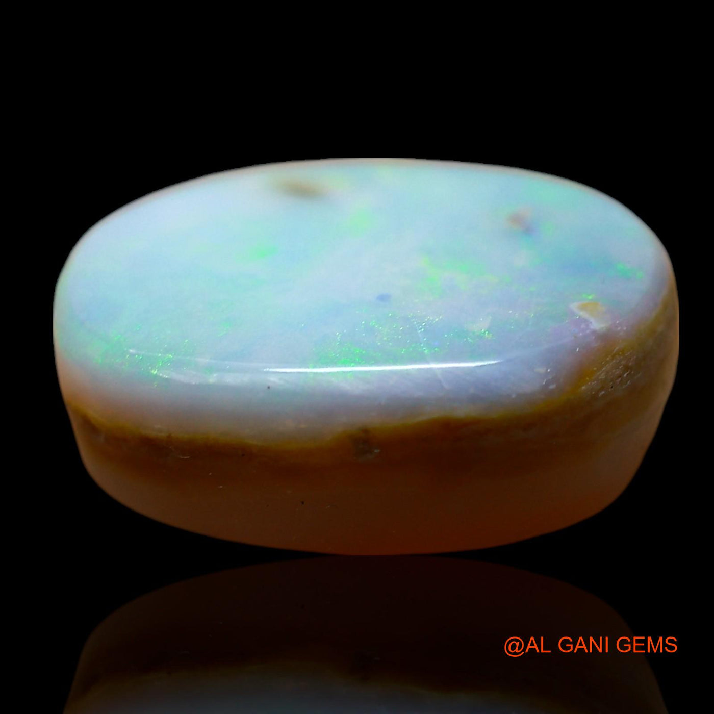 6.00 Cts Natural Australian Fire Opal Loose Gemstone Oval Cabochon 14x11x5 mm AF-665