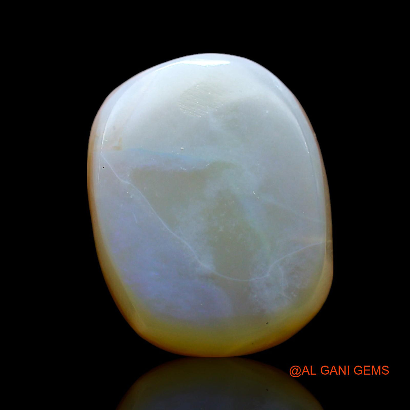 6.00 Cts Natural Australian Fire Opal Loose Gemstone Oval Cabochon 14x11x5 mm AF-665