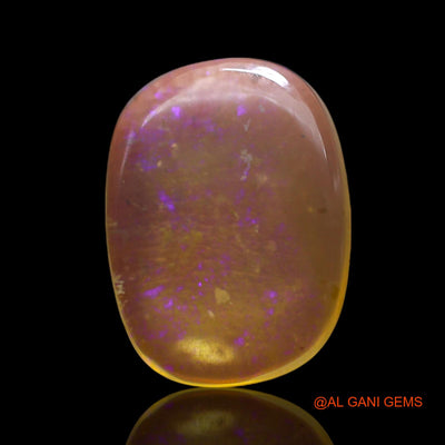 4.00 Cts Natural Australian Fire Opal Loose Gemstone Oval Cabochon 15x11x3 mm AF-666