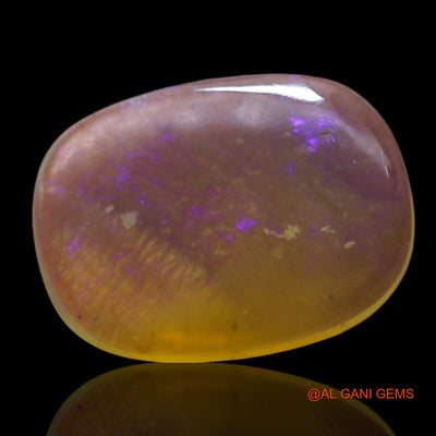 4.00 Cts Natural Australian Fire Opal Loose Gemstone Oval Cabochon 15x11x3 mm AF-666