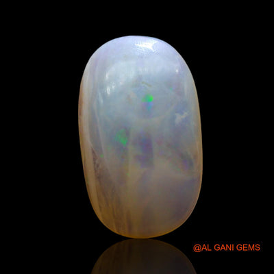 4.00 Cts Natural Australian Fire Opal Loose Gemstone Oval Cabochon 15x9x4 mm AF-667