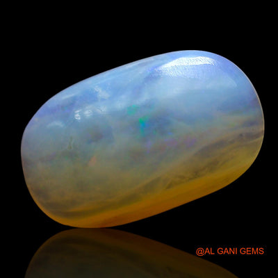 4.00 Cts Natural Australian Fire Opal Loose Gemstone Oval Cabochon 15x9x4 mm AF-667