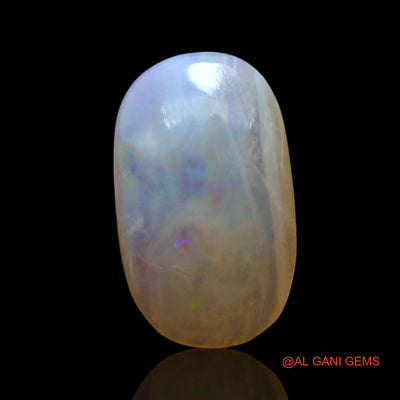 4.00 Cts Natural Australian Fire Opal Loose Gemstone Oval Cabochon 15x9x4 mm AF-667