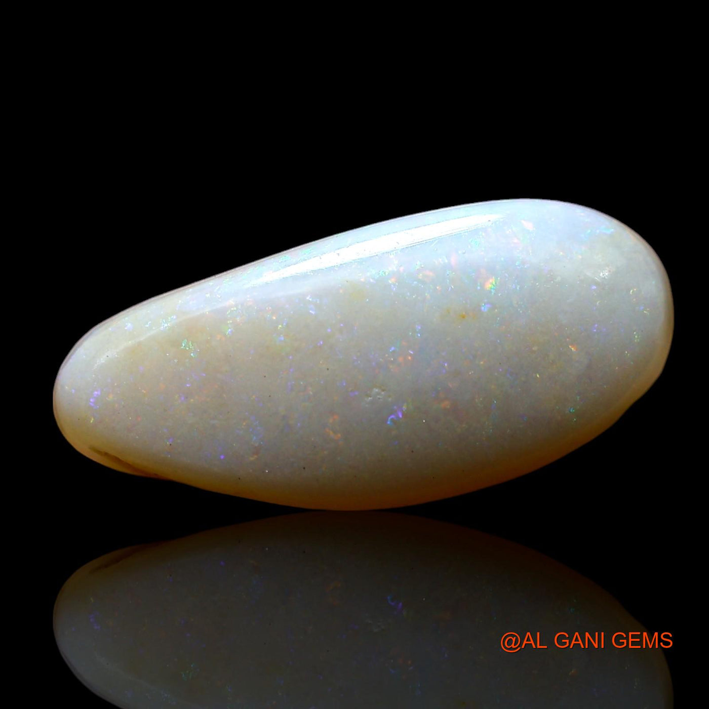 2.00 Cts Natural Australian Fire Opal Fancy Cabochon Loose Gemstone For Jewelry 17x7x3 mm AF-668