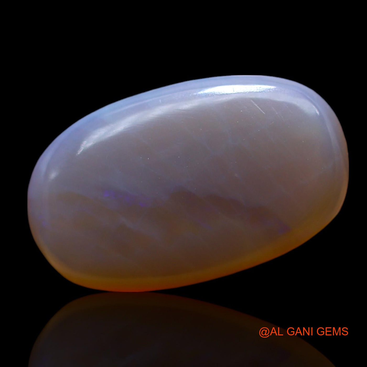 9.00 Cts Natural Australian Fire Opal Loose Gemstone Oval Cabochon 19x11x5 mm AF-66