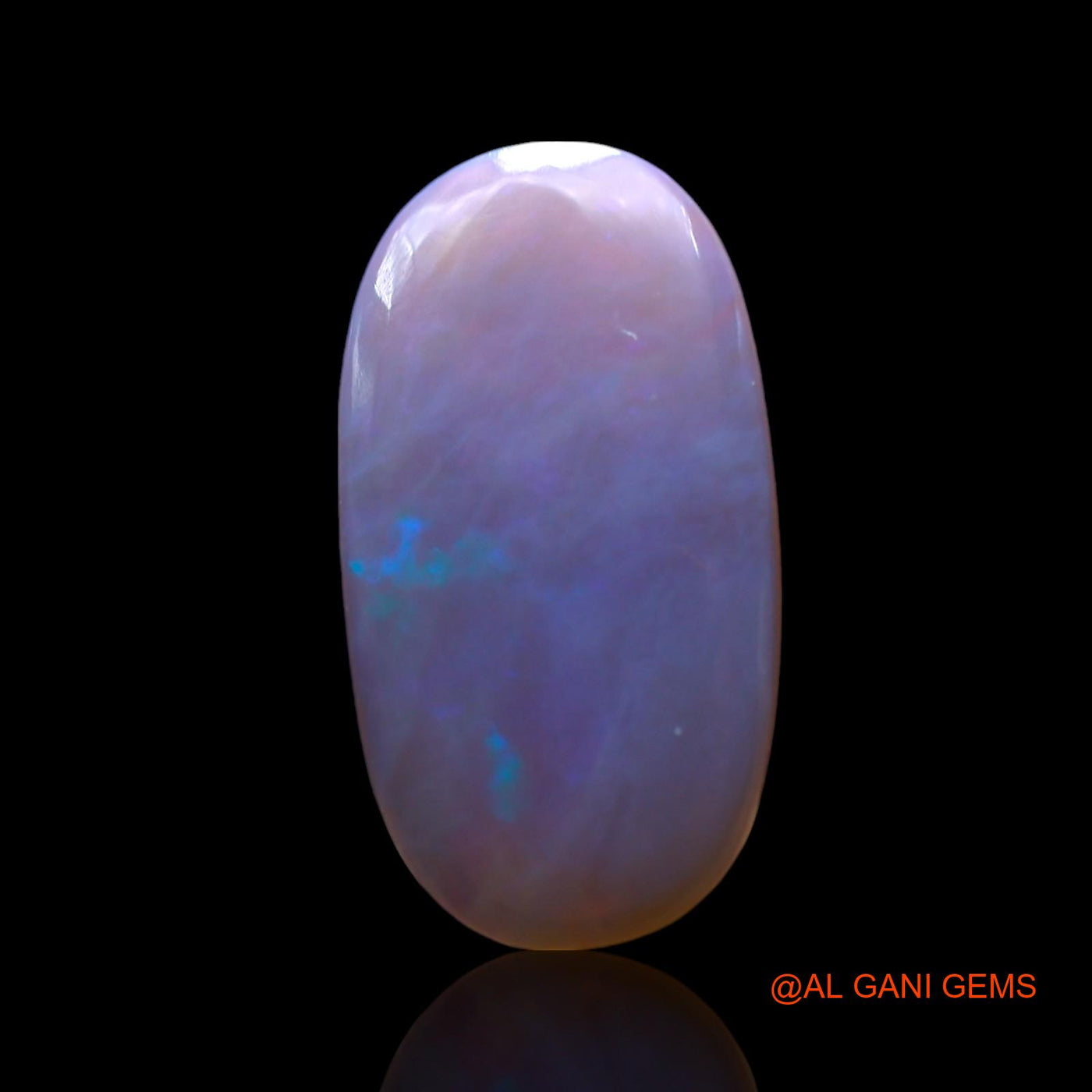 Natural Untreated Fire Opal Loose Gemstone Oval Cabochon From Australia 3.00 Cts 16x8x3 mm AF-670