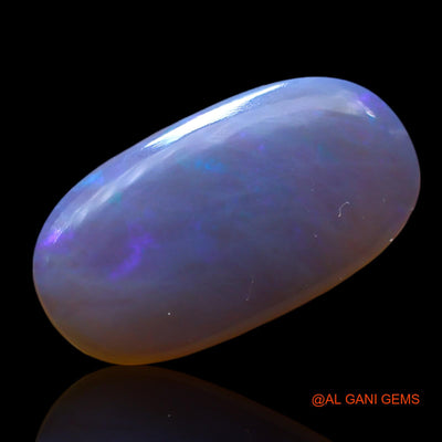 Natural Untreated Fire Opal Loose Gemstone Oval Cabochon From Australia 3.00 Cts 16x8x3 mm AF-670
