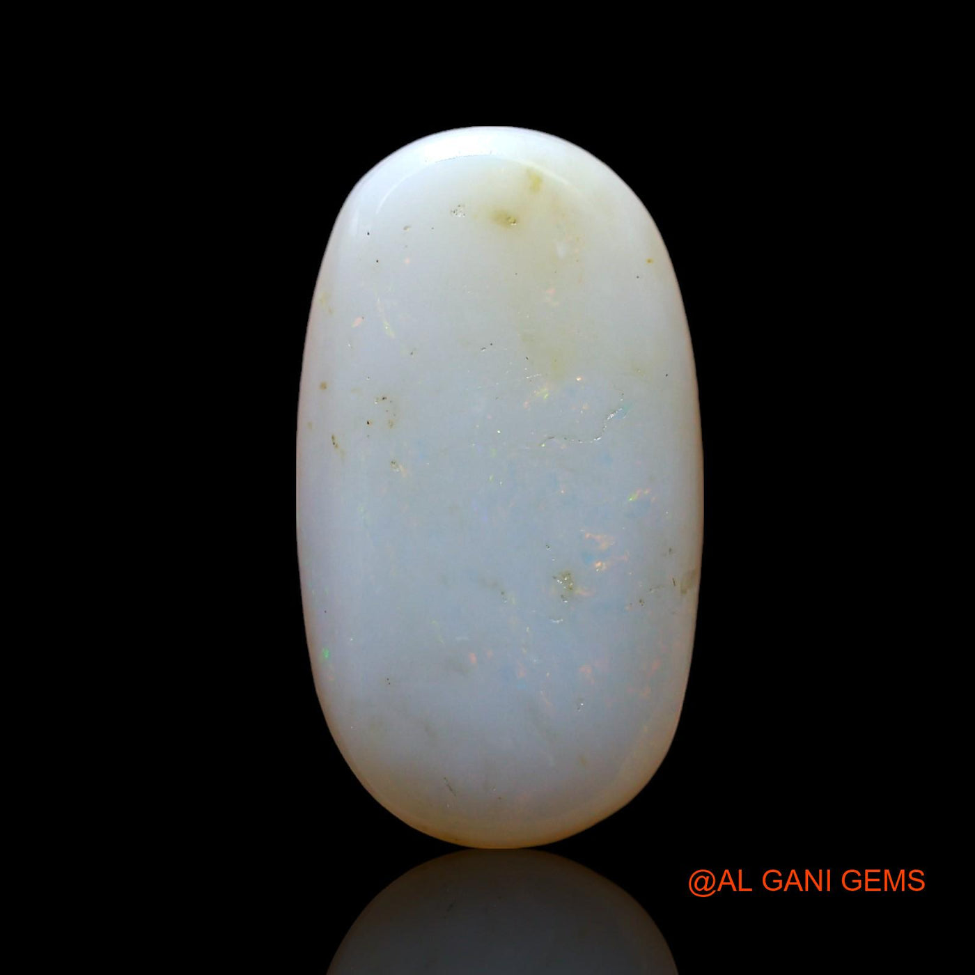 3.00 Cts Natural Australian Fire Opal Loose Gemstone Oval Cabochon 17x9x3 mm AF-672