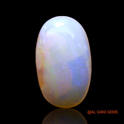 4.00 Cts Natural Australian Fire Opal Oval Cabochon Loose Gemstone For Jewelry 15x9x4 mm AF-673