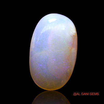 4.00 Cts Natural Australian Fire Opal Oval Cabochon Loose Gemstone For Jewelry 15x9x4 mm AF-673