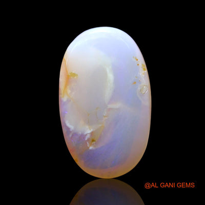 4.00 Cts Natural Australian Fire Opal Oval Cabochon Loose Gemstone For Jewelry 15x9x4 mm AF-673