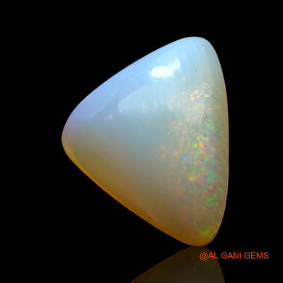 4.00 Cts Natural Australian Fire Opal Trillion Cabochon Loose Gemstone For Jewelry 12x11x5 mm AF-674