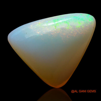 4.00 Cts Natural Australian Fire Opal Trillion Cabochon Loose Gemstone For Jewelry 12x11x5 mm AF-674
