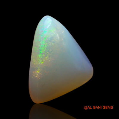 4.00 Cts Natural Australian Fire Opal Trillion Cabochon Loose Gemstone For Jewelry 12x11x5 mm AF-674