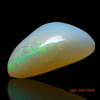 4.00 Cts Natural Australian Fire Opal Trillion Cabochon Loose Gemstone For Jewelry 12x11x5 mm AF-674