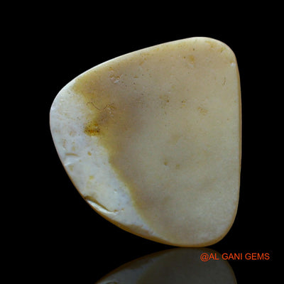 3.00 Cts Natural Australian Fire Opal Loose Gemstone Fancy Cabochon 13x12x3 mm AF-676