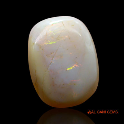 5.00 Cts Natural Australian Fire Opal Loose Gemstone Oval Cabochon 13x10x5 mm AF-677